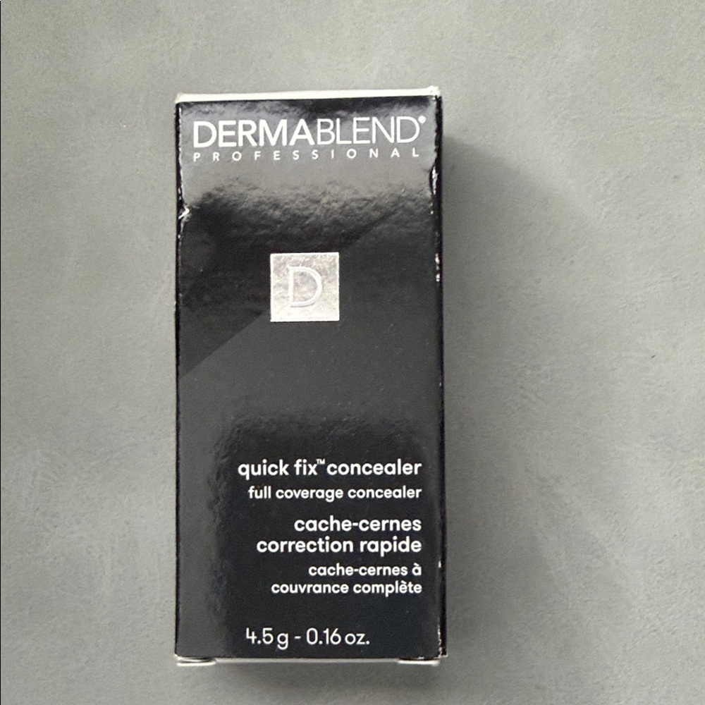 Dermablend Quick Fix Concealer - Black Packaging